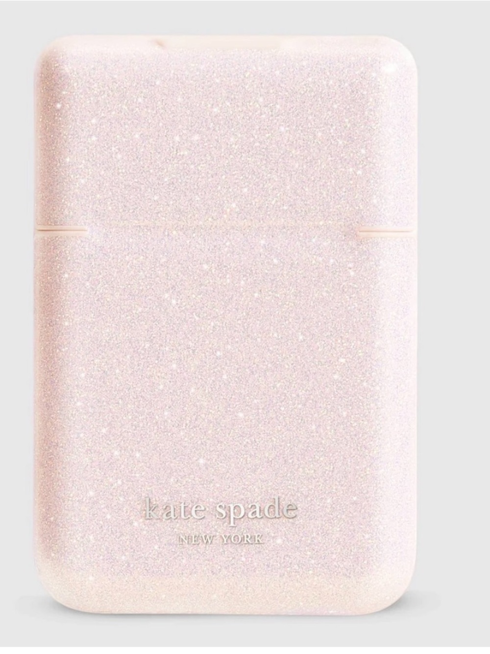 NIB kate spade Pink Glitter Magnetic Flip Wallet
